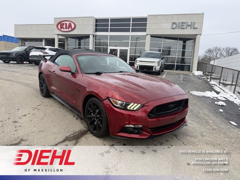 2017 Ford Mustang GT Premium Convertible RWD