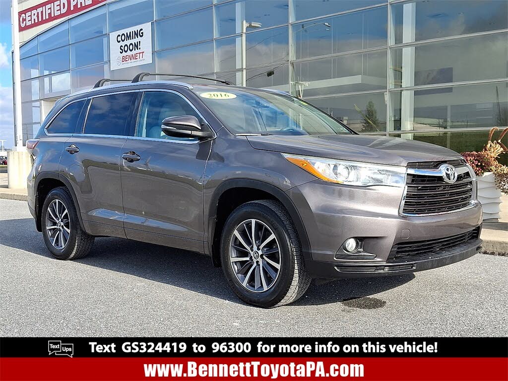 2016 Toyota Highlander XLE AWD