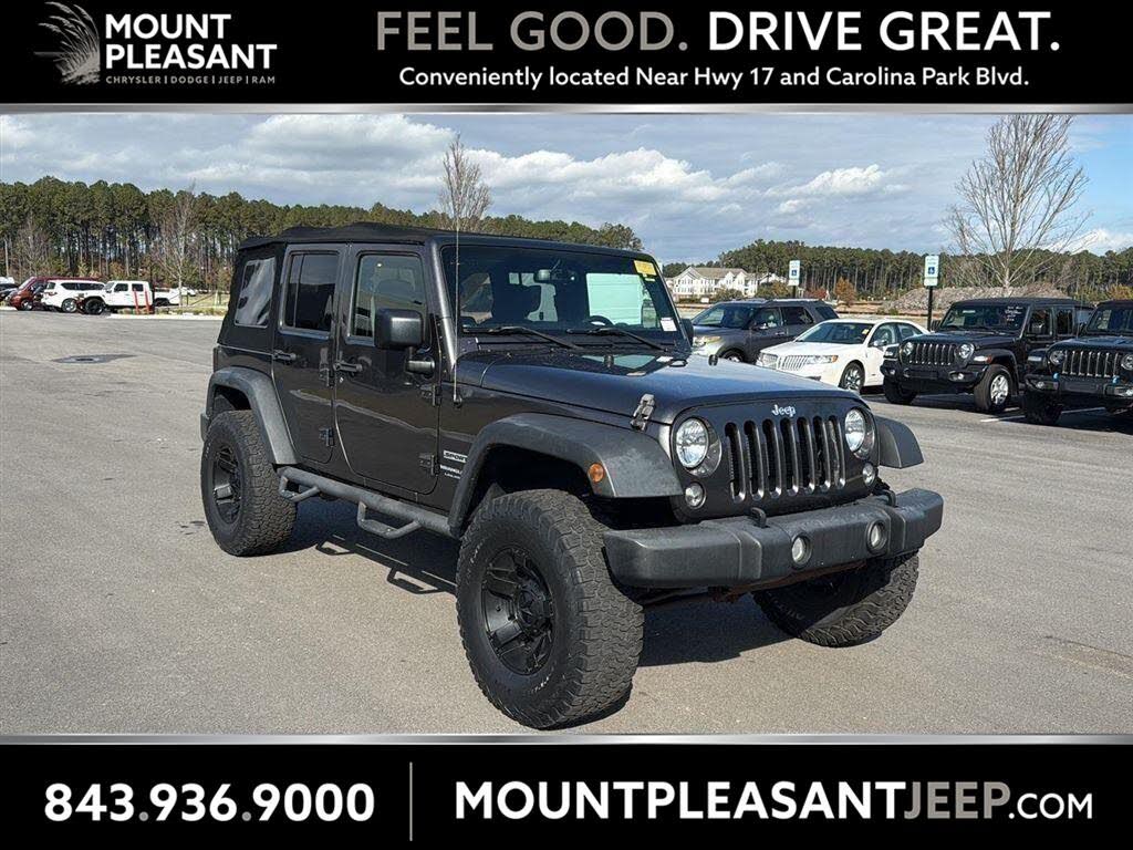 2018 Jeep Wrangler JK Unlimited Sport S 4WD