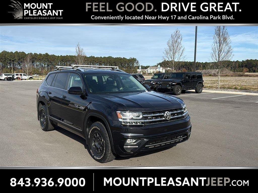 2019 Volkswagen Atlas SE 4Motion with Technology R-Line