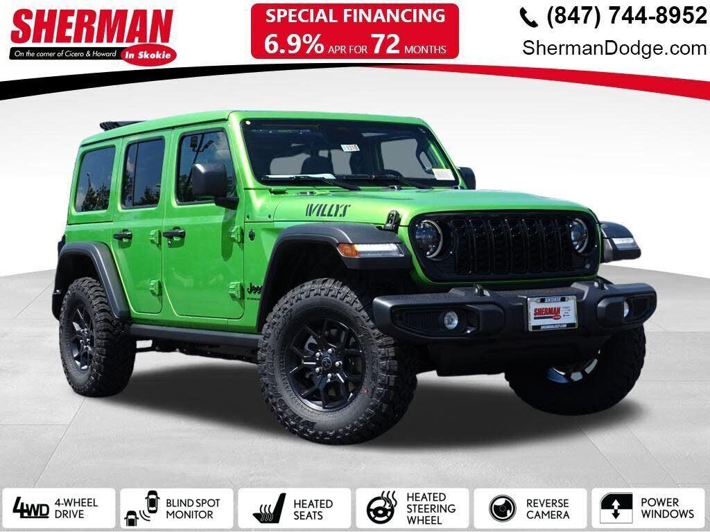 2025 Jeep Wrangler Willys 4-Door 4WD