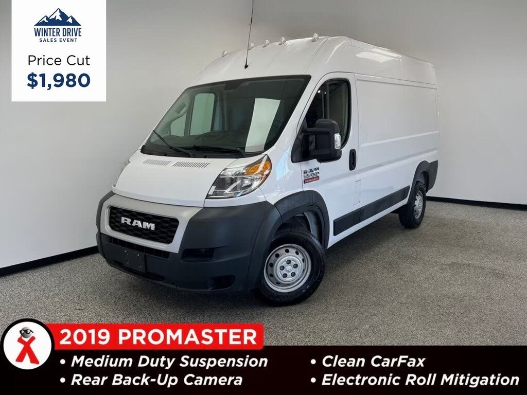 2019 RAM ProMaster 1500 136 High Roof Cargo Van FWD