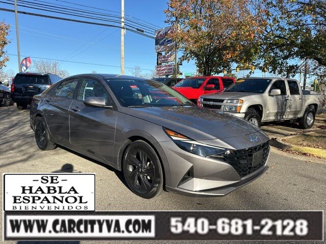 2022 Hyundai Elantra Hybrid Blue FWD