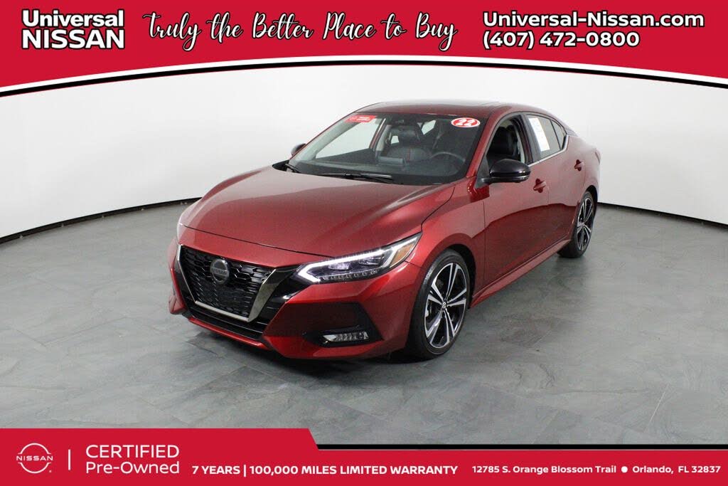 2022 Nissan Sentra SR FWD