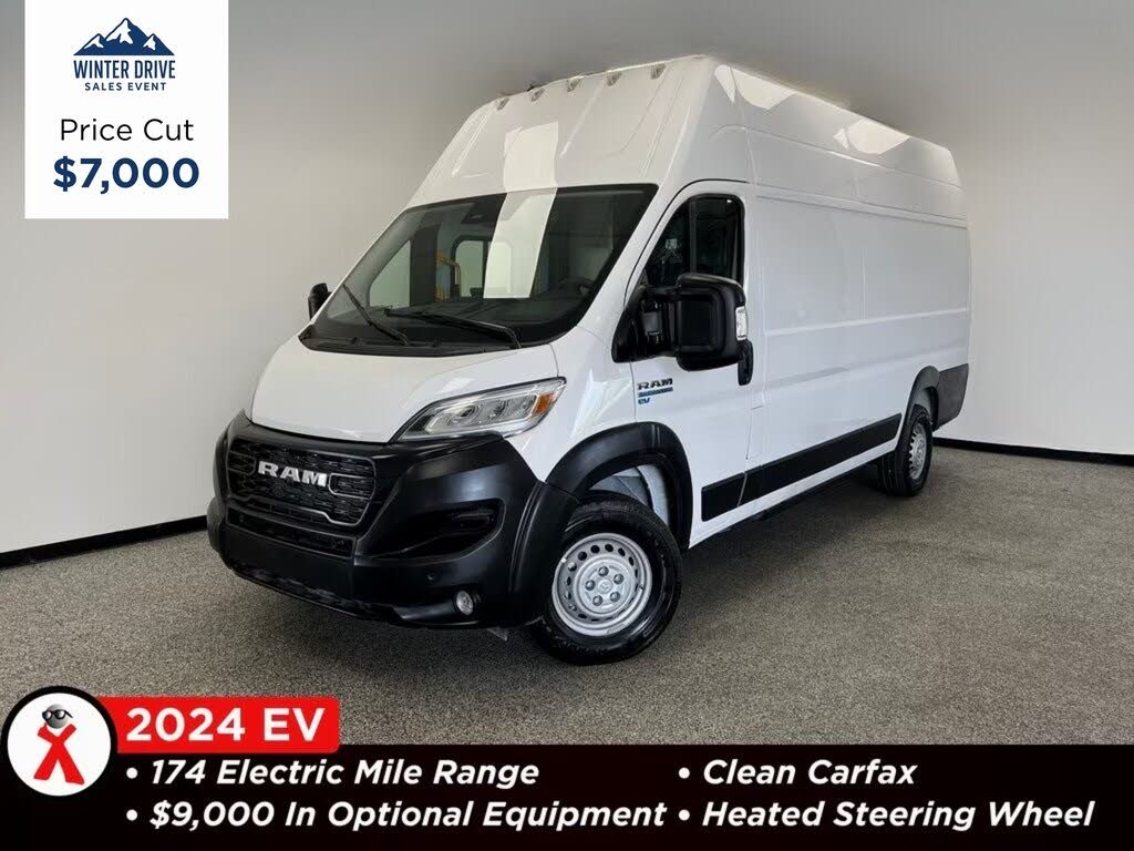 2024 RAM ProMaster EV Delivery 159 Super High Roof Step Van FWD