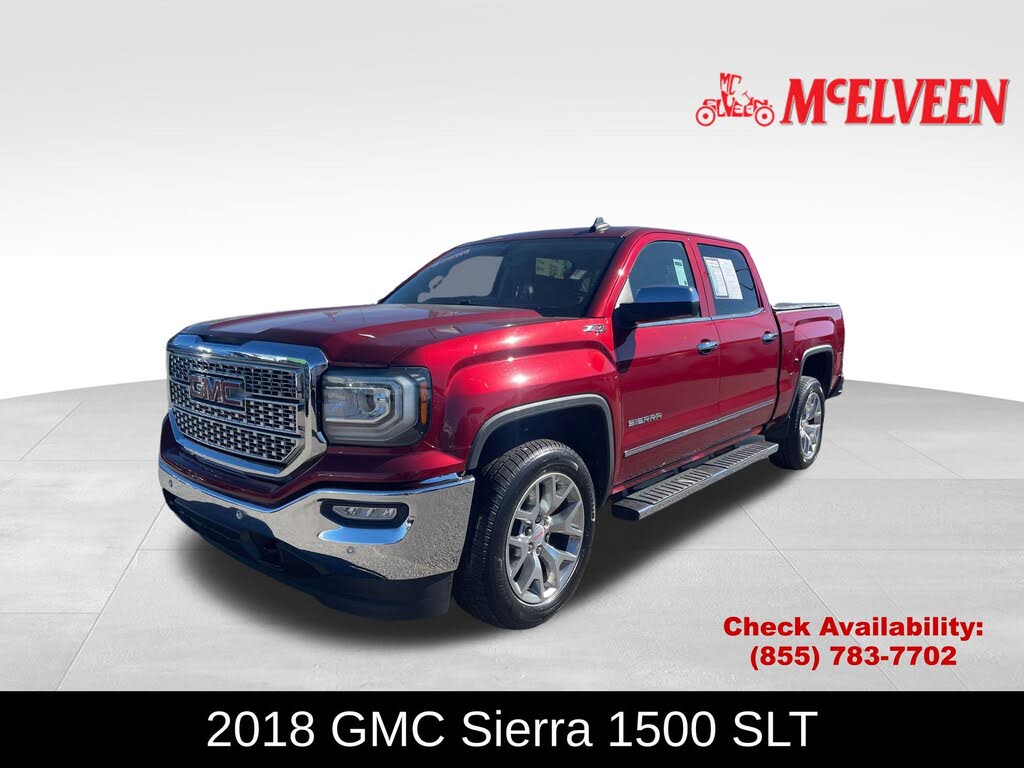 2018 GMC Sierra 1500 SLT Crew Cab 4WD