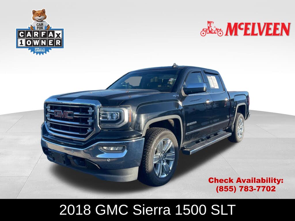 2018 GMC Sierra 1500 SLT Crew Cab 4WD