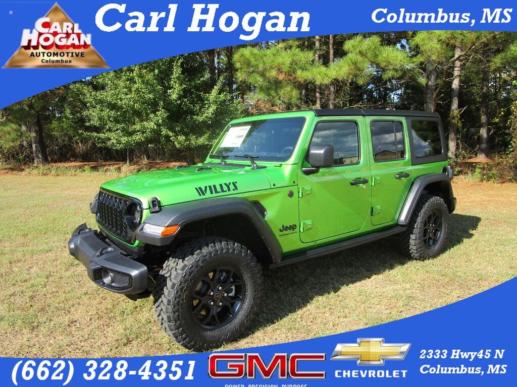 2025 Jeep Wrangler Willys 4-Door 4WD