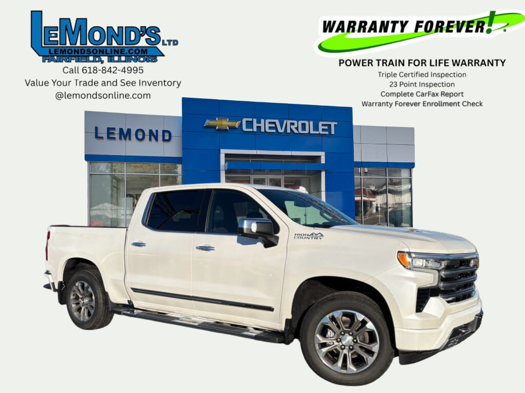 2022 Chevrolet Silverado 1500 High Country Crew Cab 4WD