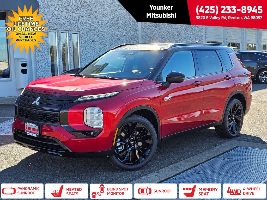 2025 Mitsubishi Outlander Hybrid Plug-in SEL Black Edition S-AWC