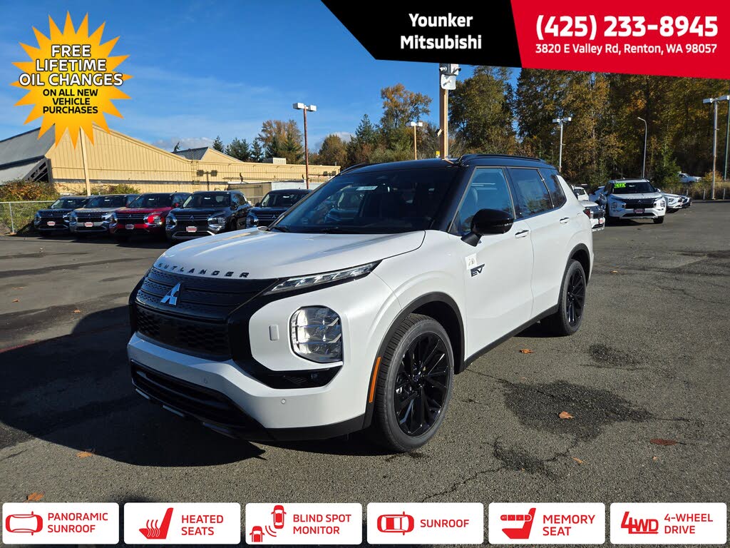 2025 Mitsubishi Outlander Hybrid Plug-in SEL Black Edition S-AWC