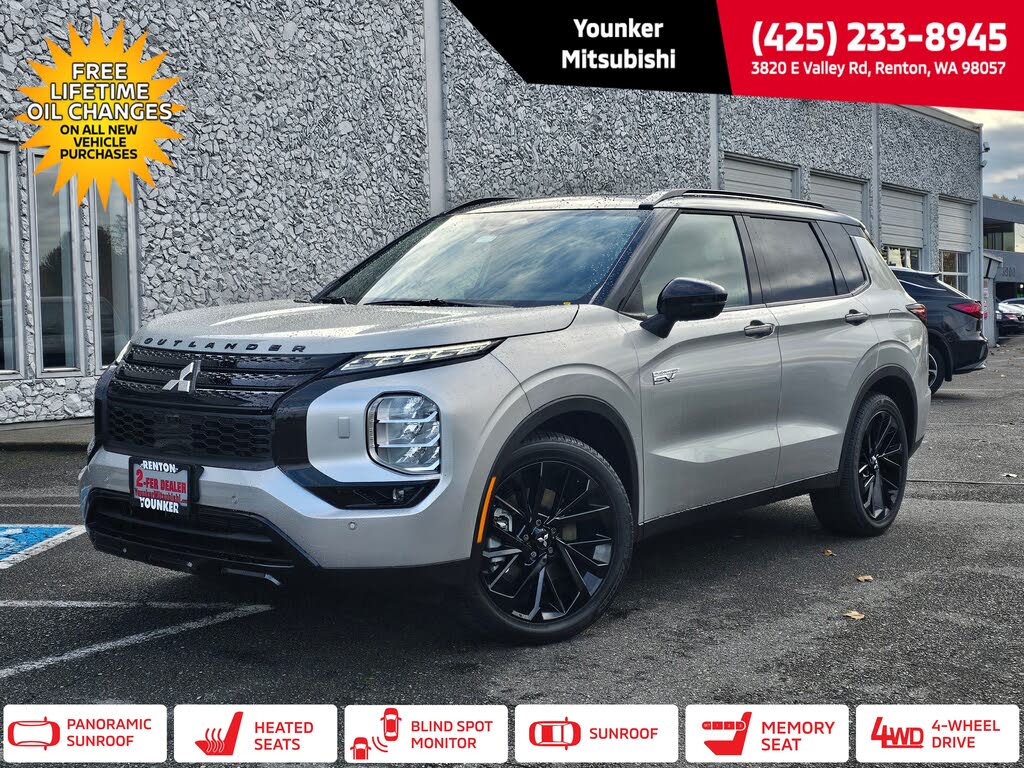 2025 Mitsubishi Outlander Hybrid Plug-in SEL Black Edition S-AWC