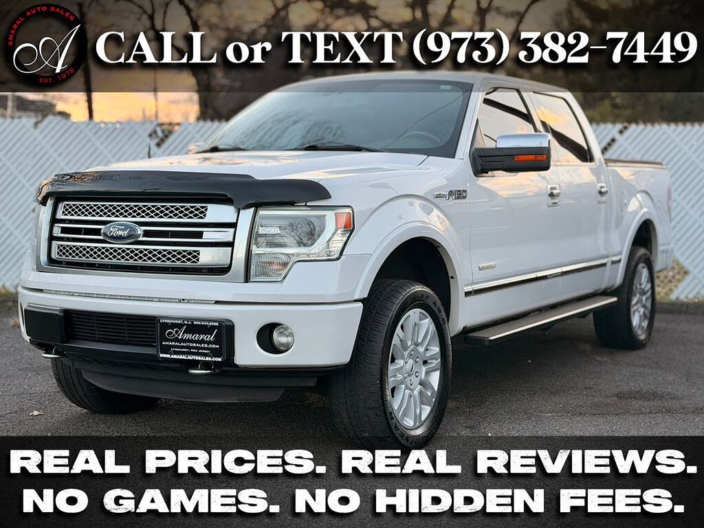 2013 Ford F-150 Platinum SuperCrew 4WD