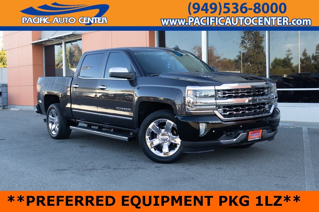 2016 Chevrolet Silverado 1500 LTZ Crew Cab RWD