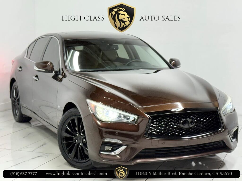 2018 INFINITI Q50 3.0t Luxe AWD