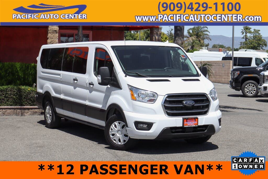 2020 Ford Transit Passenger 350 XLT Low Roof LWB RWD with Sliding Passenger-Side Door