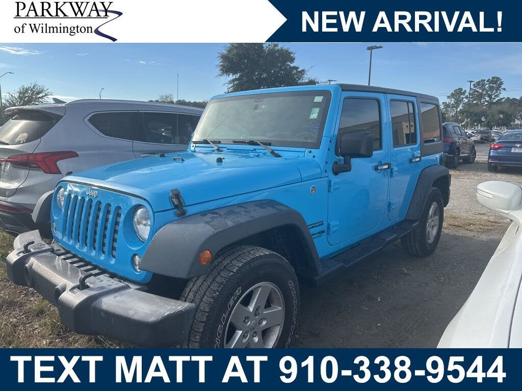 2018 Jeep Wrangler JK Unlimited Sport 4WD