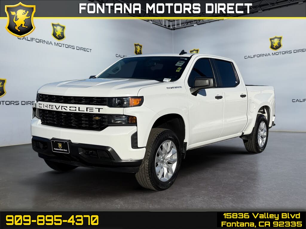 2021 Chevrolet Silverado 1500 Custom Crew Cab RWD