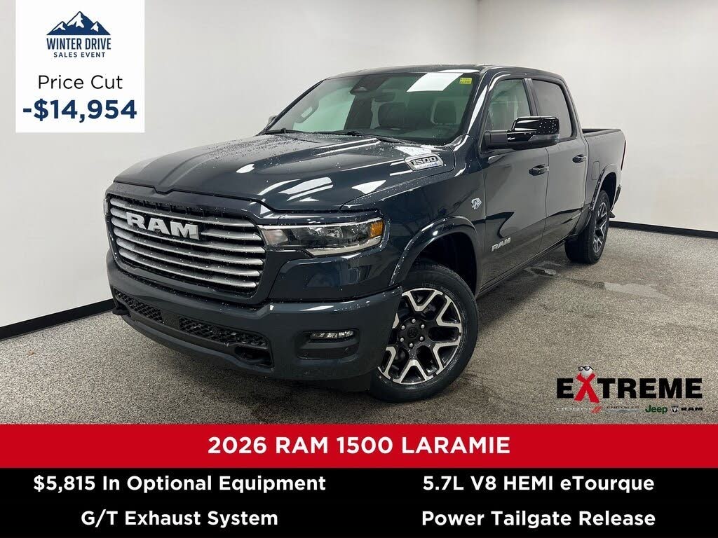 2026 RAM 1500 Laramie Crew Cab 4WD