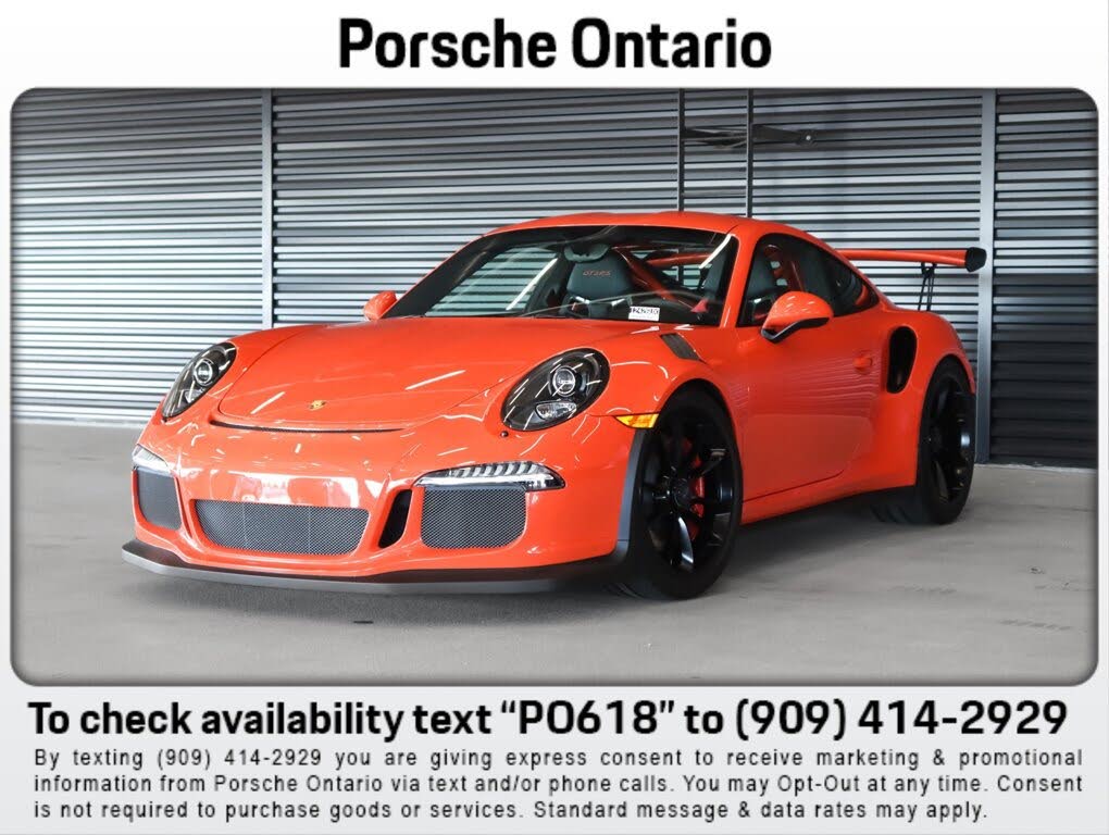 2016 Porsche 911 GT3 RS Coupe RWD