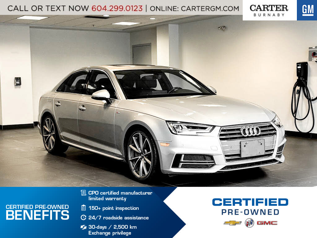 Audi A4 2.0T quattro Progressiv AWD 2017