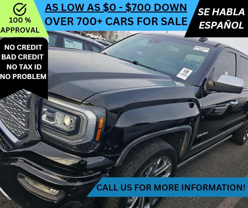 2018 GMC Sierra 1500 Denali Crew Cab 4WD