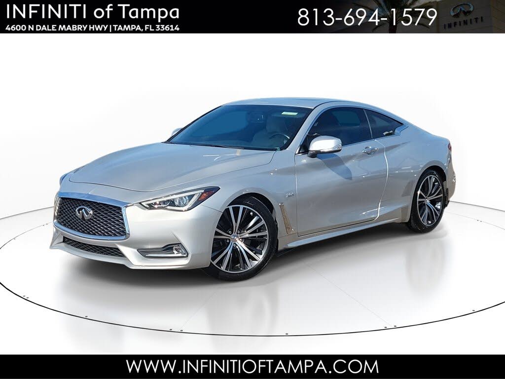 2018 INFINITI Q60 3.0t Luxe Coupe RWD