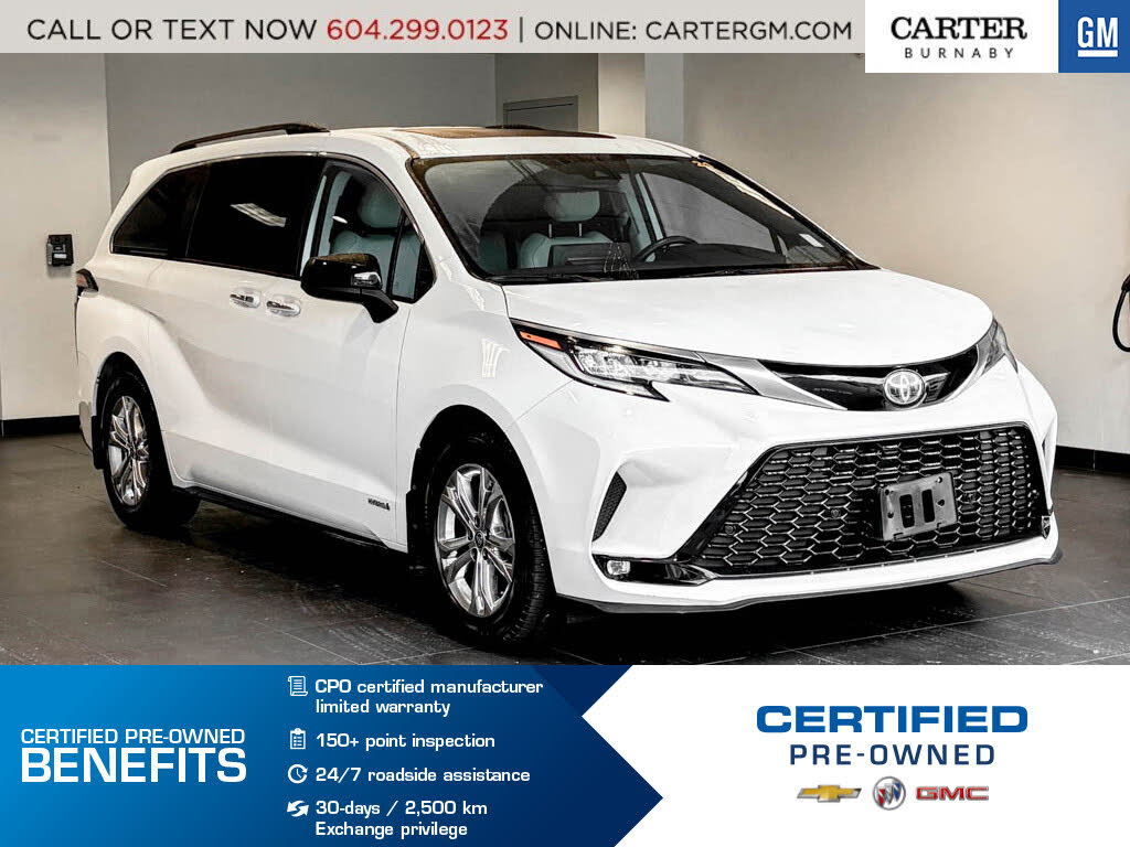 2021 Toyota Sienna XSE 7-Passenger AWD