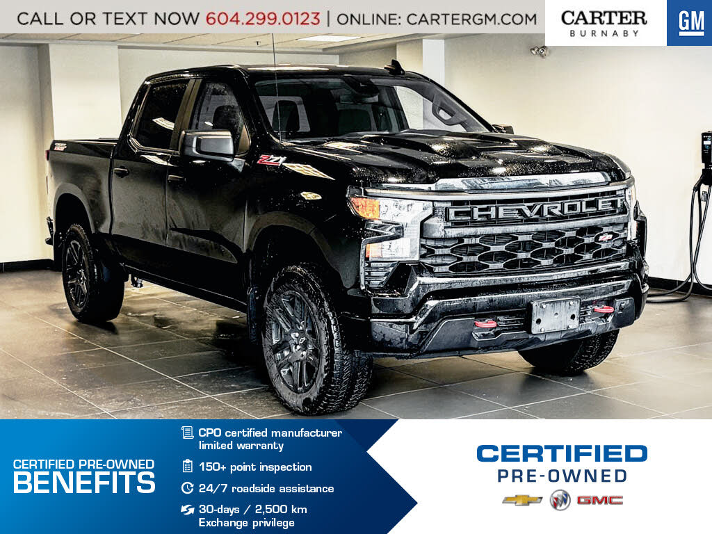 2024 Chevrolet Silverado 1500 Custom Trail Boss Crew Cab 4WD