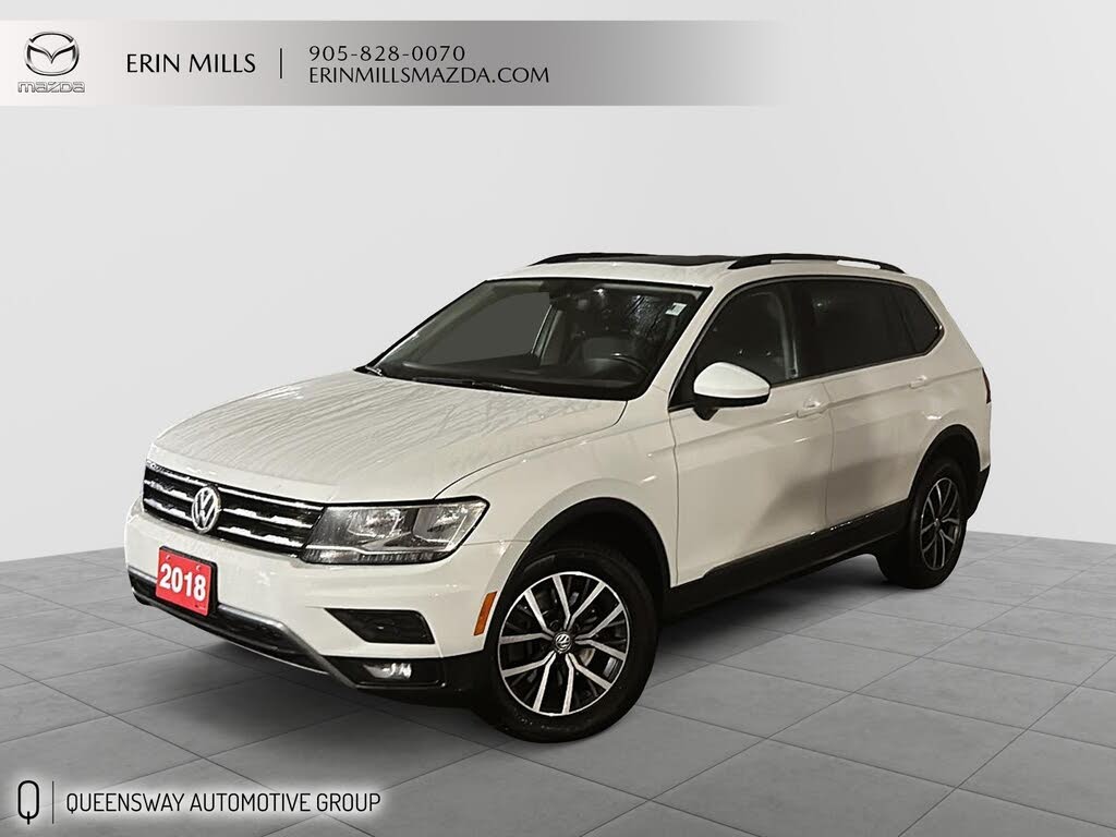 2018 Volkswagen Tiguan Comfortline 4Motion