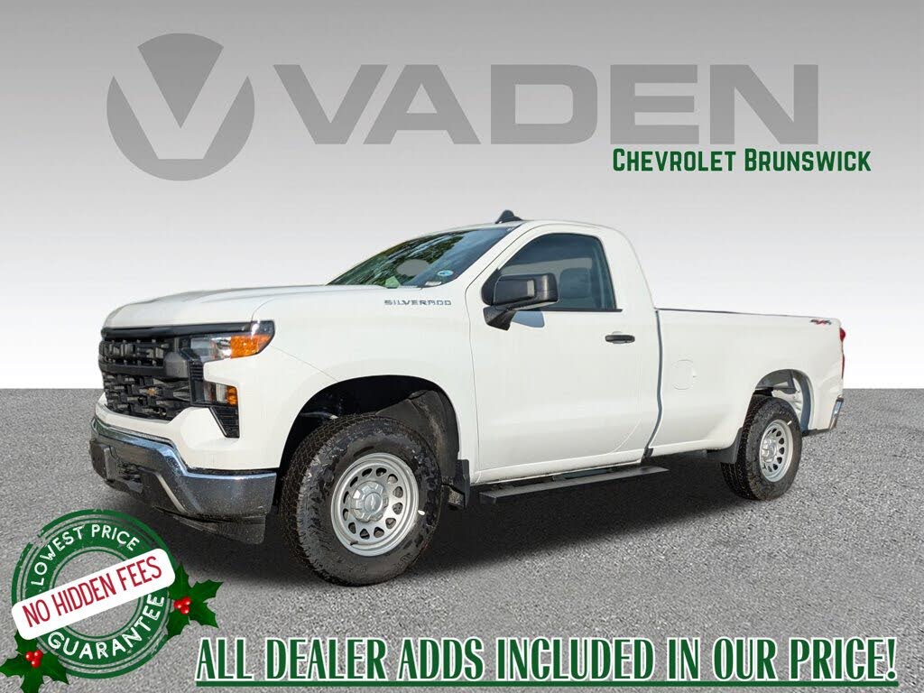 2025 Chevrolet Silverado 1500 Work Truck Regular Cab LB 4WD