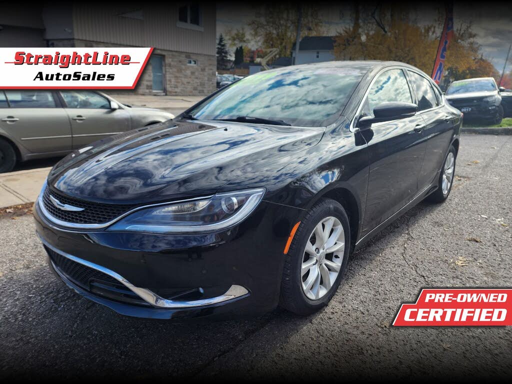2015 Chrysler 200 C Sedan FWD