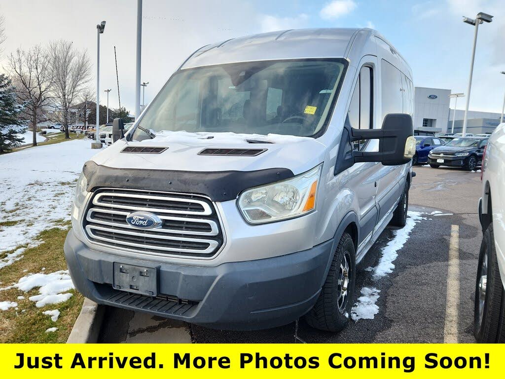 2015 Ford Transit Passenger 350 XLT Medium Roof LWB RWD with Sliding Passenger-Side Door