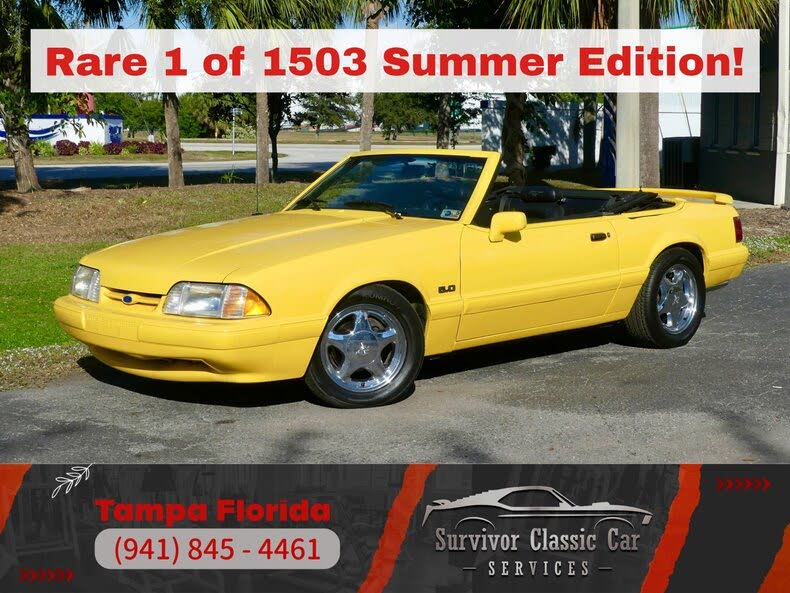 1993 Ford Mustang LX 5.0 Convertible RWD