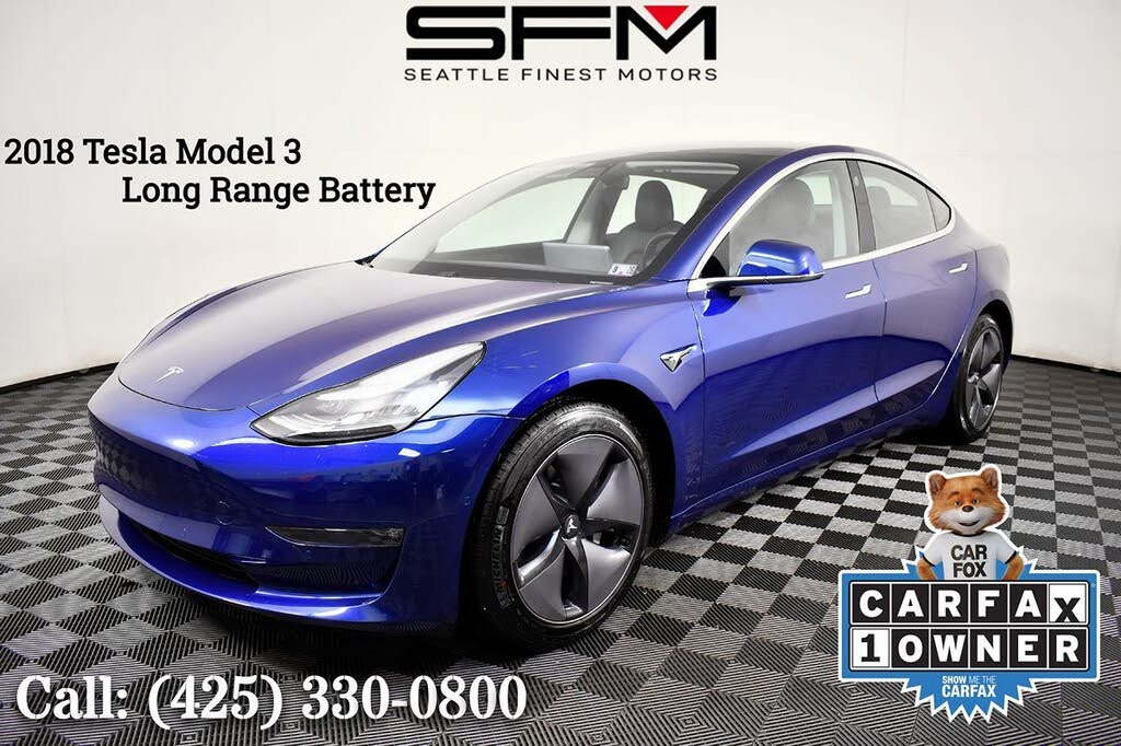 2018 Tesla Model 3 Long Range AWD