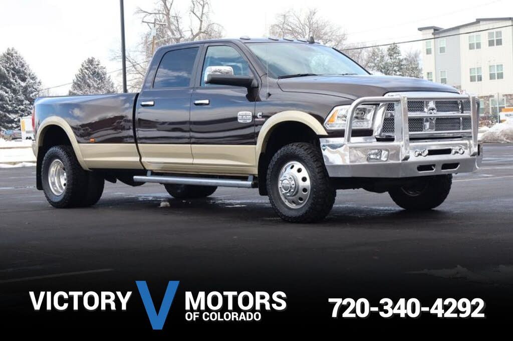 2016 RAM 3500 Laramie Longhorn Crew Cab LB DRW 4WD