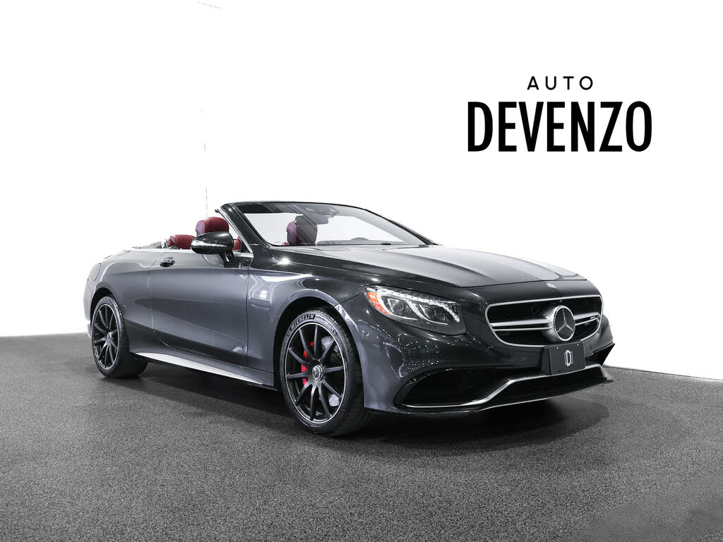 2017 Mercedes-Benz S-Class AMG S 63 Convertible 4MATIC
