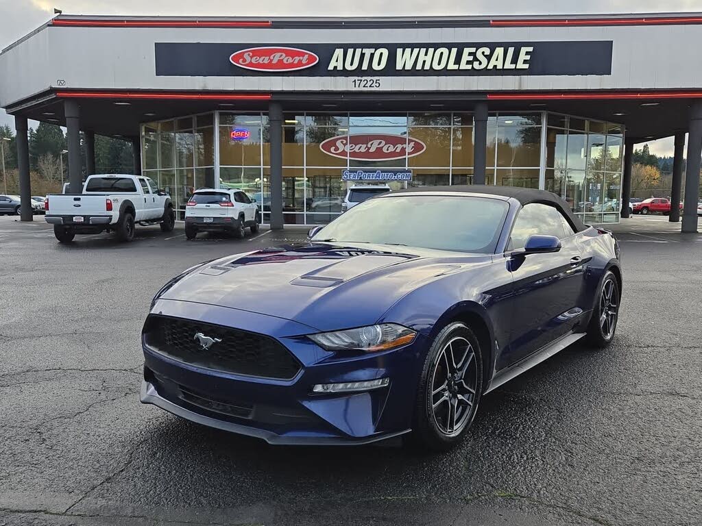 2018 Ford Mustang EcoBoost Premium Convertible RWD