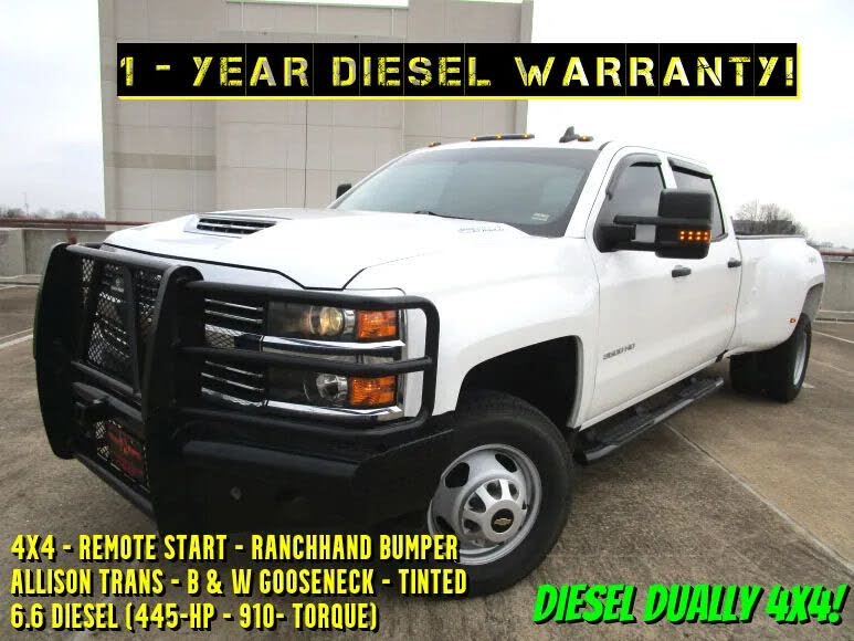 2017 Chevrolet Silverado 3500HD Work Truck Crew Cab LB 4WD