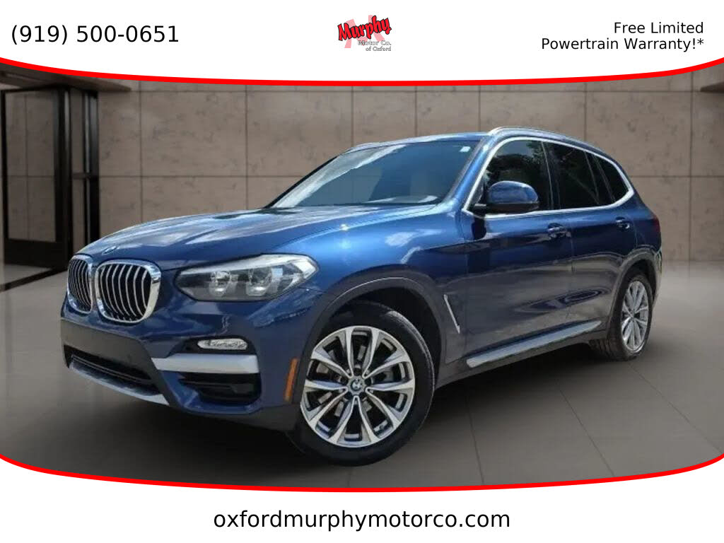 2019 BMW X3 sDrive30i RWD