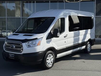 2019 Ford Transit Passenger 350 XLT Medium Roof LWB RWD with Sliding Passenger-Side Door