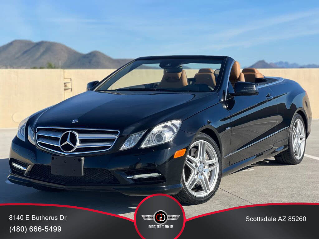 2012 Mercedes-Benz E-Class E 550 Cabriolet