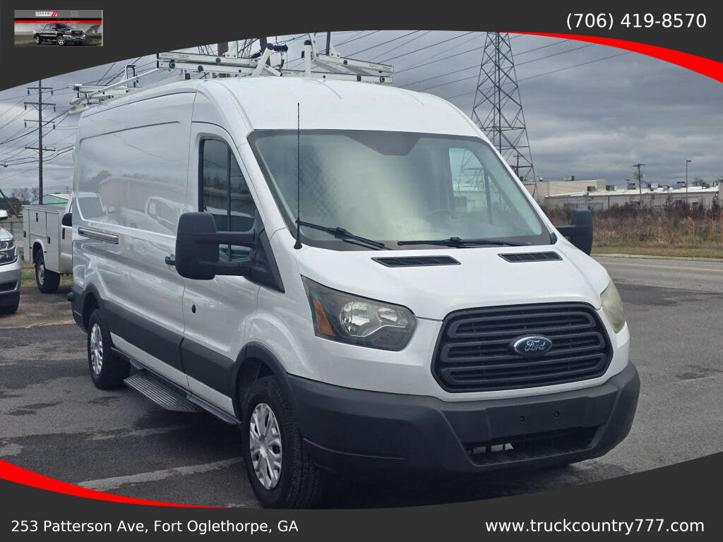 2017 Ford Transit Cargo 350 3dr LWB Medium Roof Cargo Van with Sliding Passenger Side Door