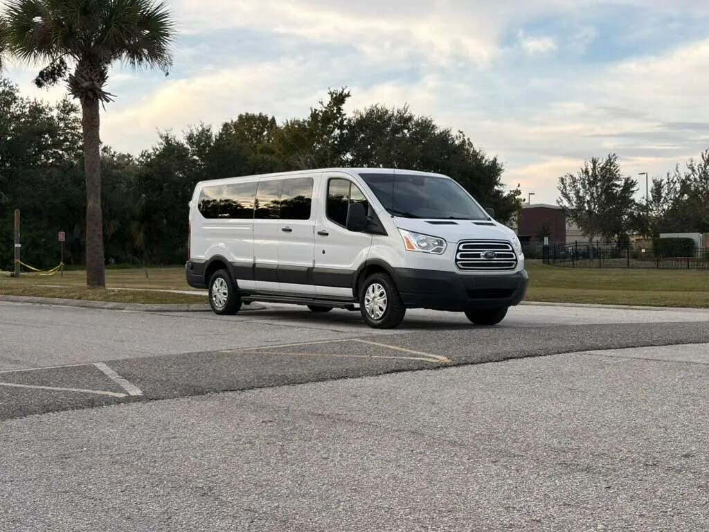 2019 Ford Transit Passenger 350 XLT Low Roof LWB RWD with 60/40 Passenger-Side Doors