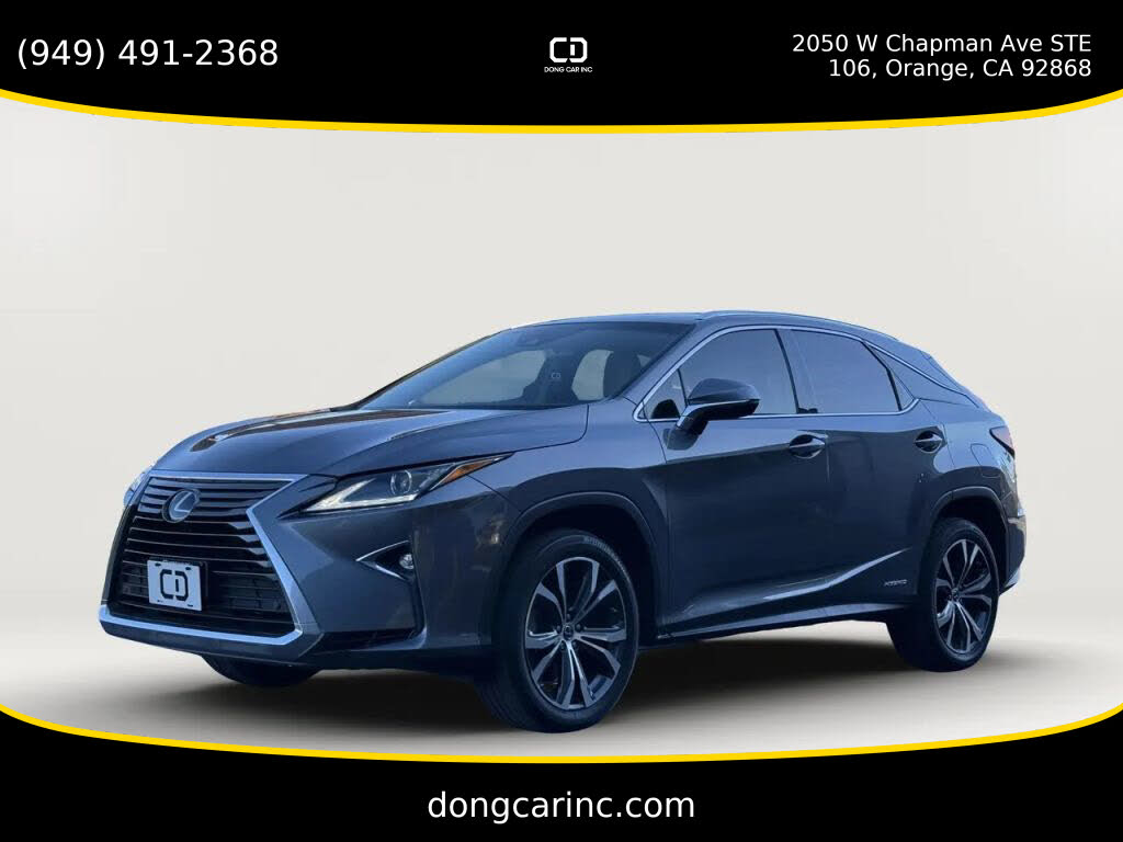 2019 Lexus RX Hybrid 450h F Sport AWD