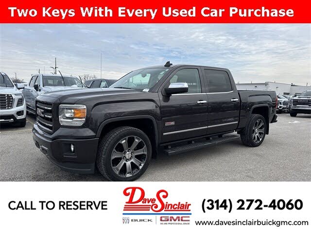 2015 GMC Sierra 1500 SLT Crew Cab 4WD