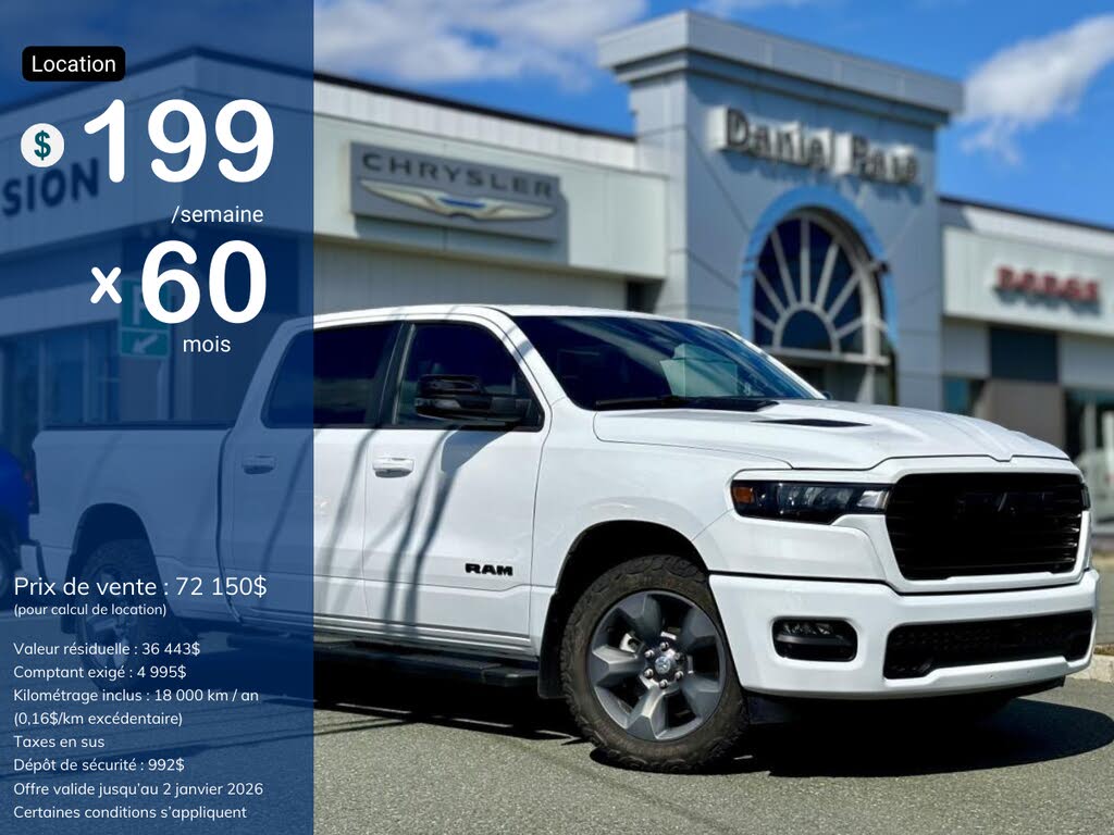 2025 RAM 1500 Sport Quad Cab 4WD