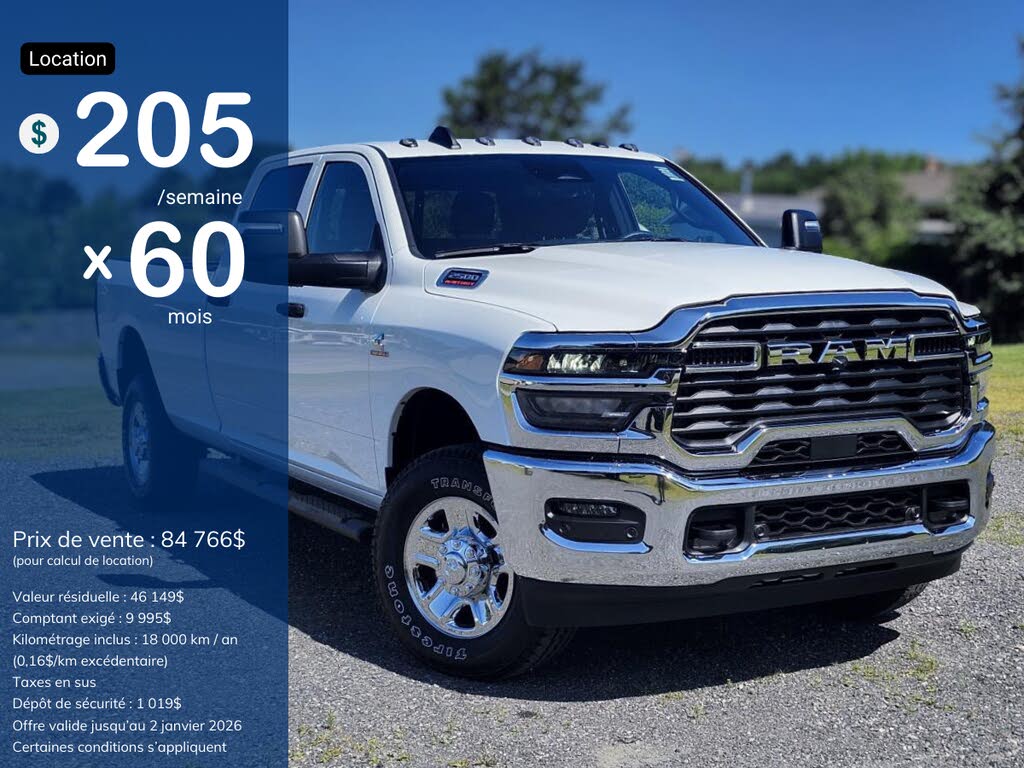 2025 RAM 2500 Tradesman Crew Cab LB 4WD