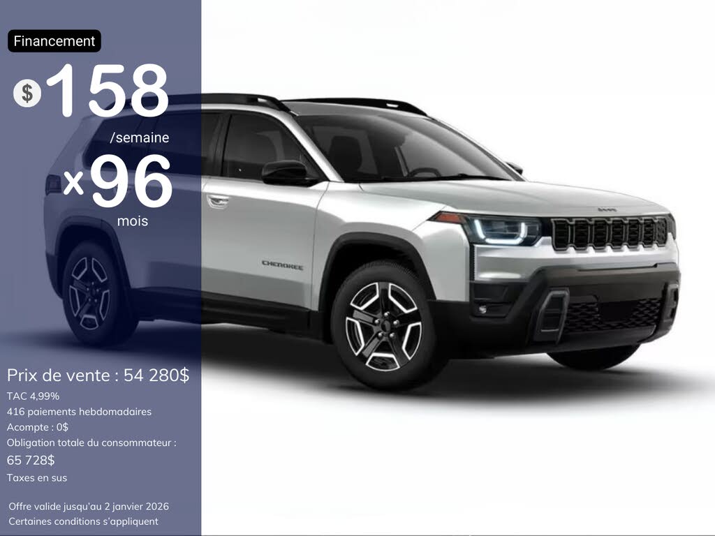 2026 Jeep Cherokee Limited 4WD