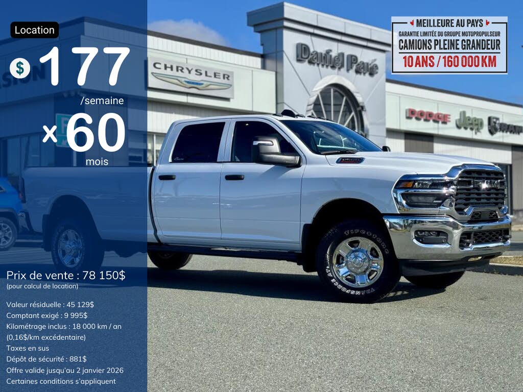 2026 RAM 2500 Tradesman Crew Cab LB 4WD